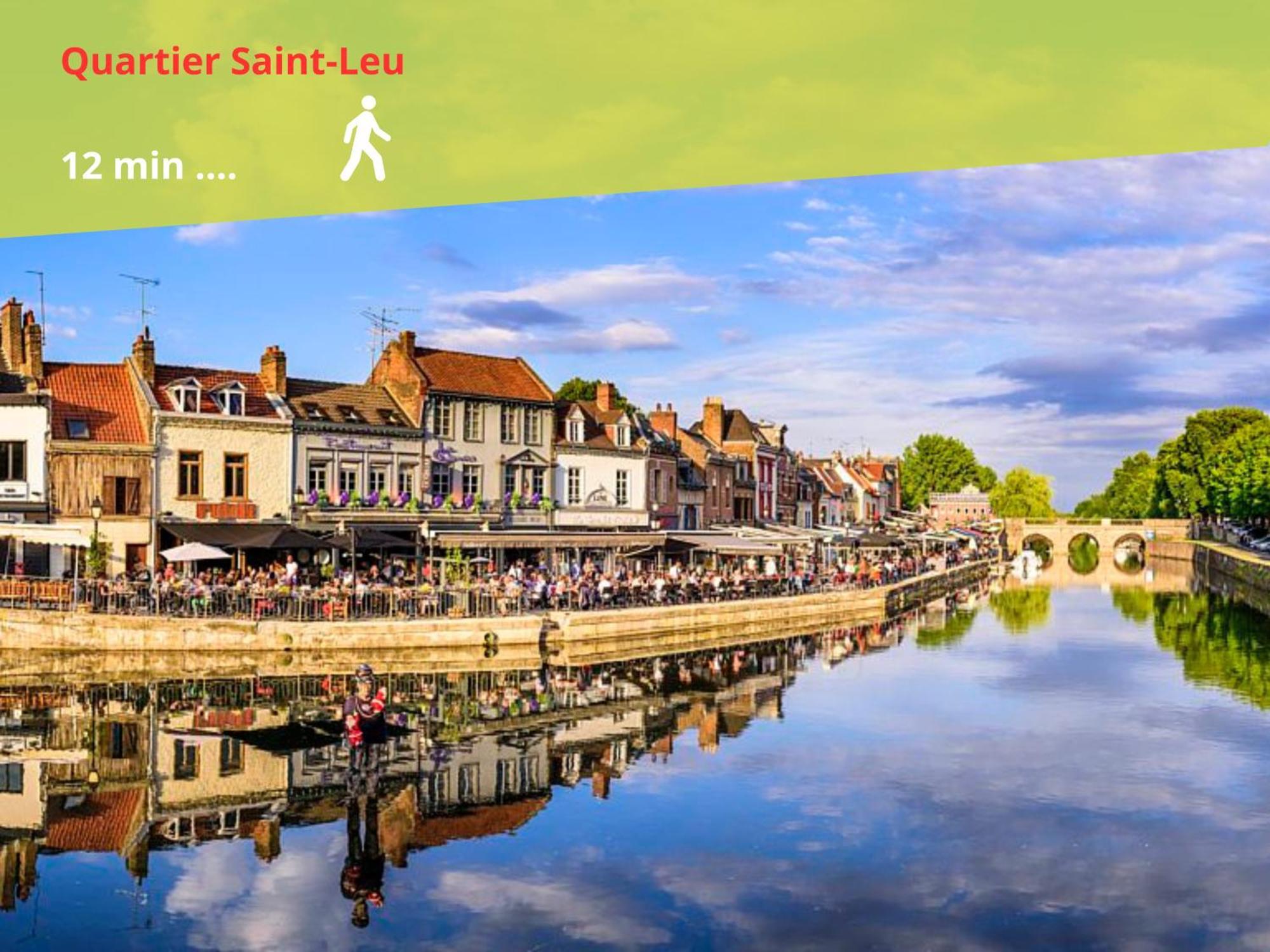 Vue Cathedrale, Beffroi, Netflix En Hyper Centre Daire Amiens Dış mekan fotoğraf